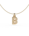 LETTER CHARM NECKLACE