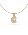 LETTER CHARM NECKLACE
