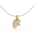 LETTER CHARM NECKLACE