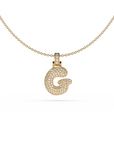 LETTER CHARM NECKLACE