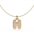 LETTER CHARM NECKLACE