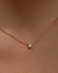 SINGLE STONE NECKLACE