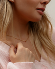 SINGLE STONE NECKLACE