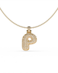 LETTER CHARM NECKLACE