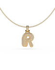 LETTER CHARM NECKLACE