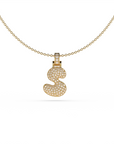 LETTER CHARM NECKLACE