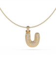 LETTER CHARM NECKLACE