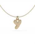 LETTER CHARM NECKLACE