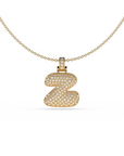 LETTER CHARM NECKLACE