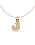 LETTER CHARM NECKLACE