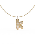 LETTER CHARM NECKLACE