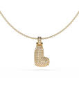 LETTER CHARM NECKLACE
