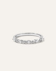 Diamond Alternating Marquise & Round Band