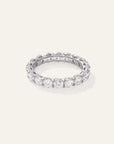Lab Grown Diamond Round Eternity Band