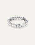 Lab Grown Diamond Oval Eternity Band