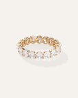 Lab Grown Diamond Oval Eternity Band