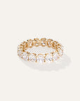 Lab Grown Diamond Oval Eternity Band