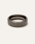 Tungsten Carbide Brushed Step Edge Band