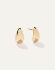 14K Gold Small Teardrop Earrings