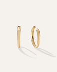 14K Gold Bold Hoops