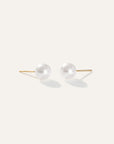 14K Gold Freshwater Cultured Pearl Studs