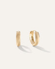 14K Gold Bold Hoops