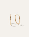 14K Gold Everyday Hoops