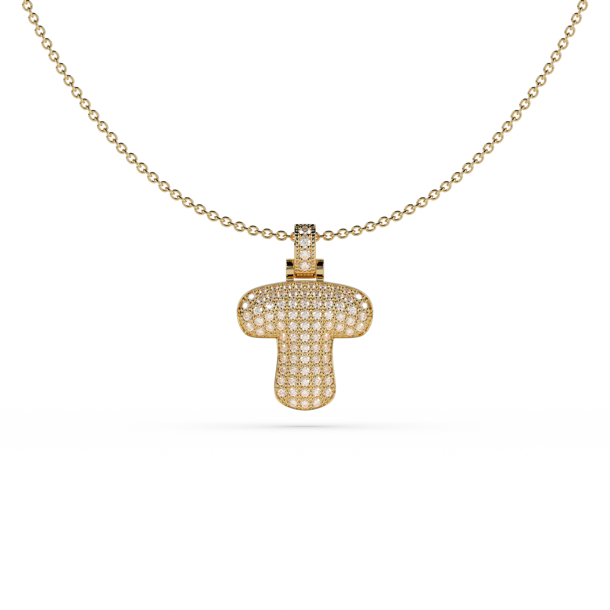 LETTER CHARM NECKLACE
