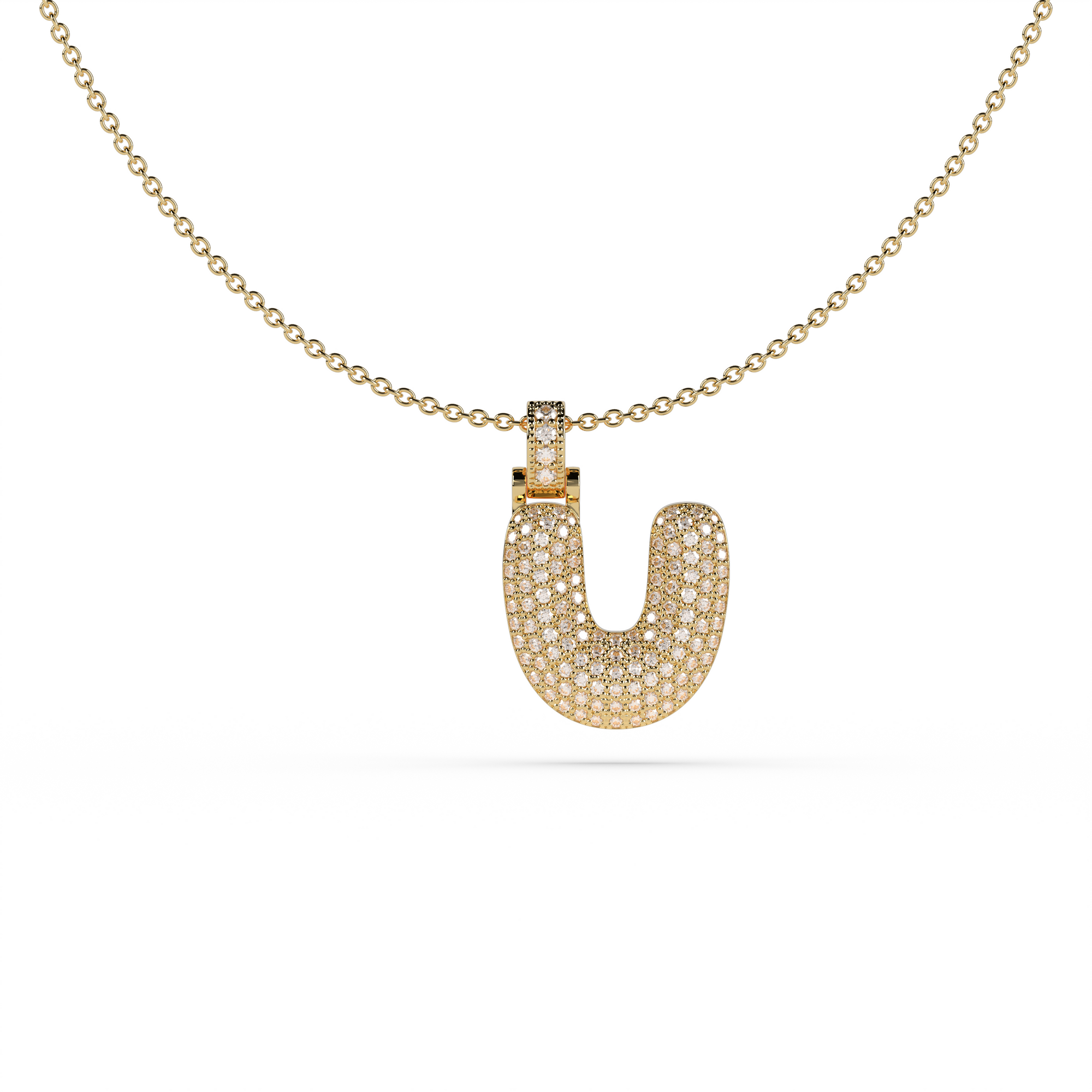 LETTER CHARM NECKLACE