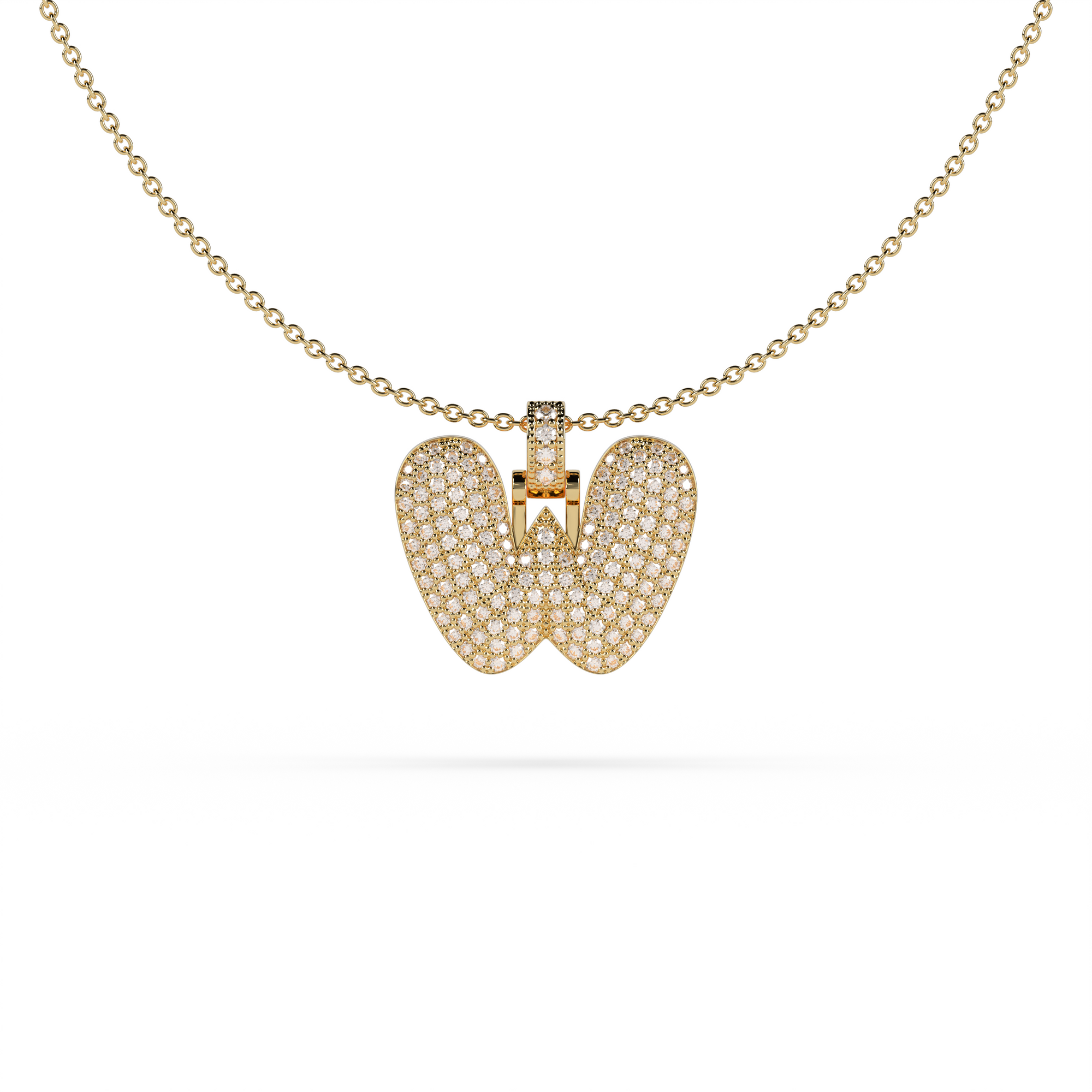 LETTER CHARM NECKLACE