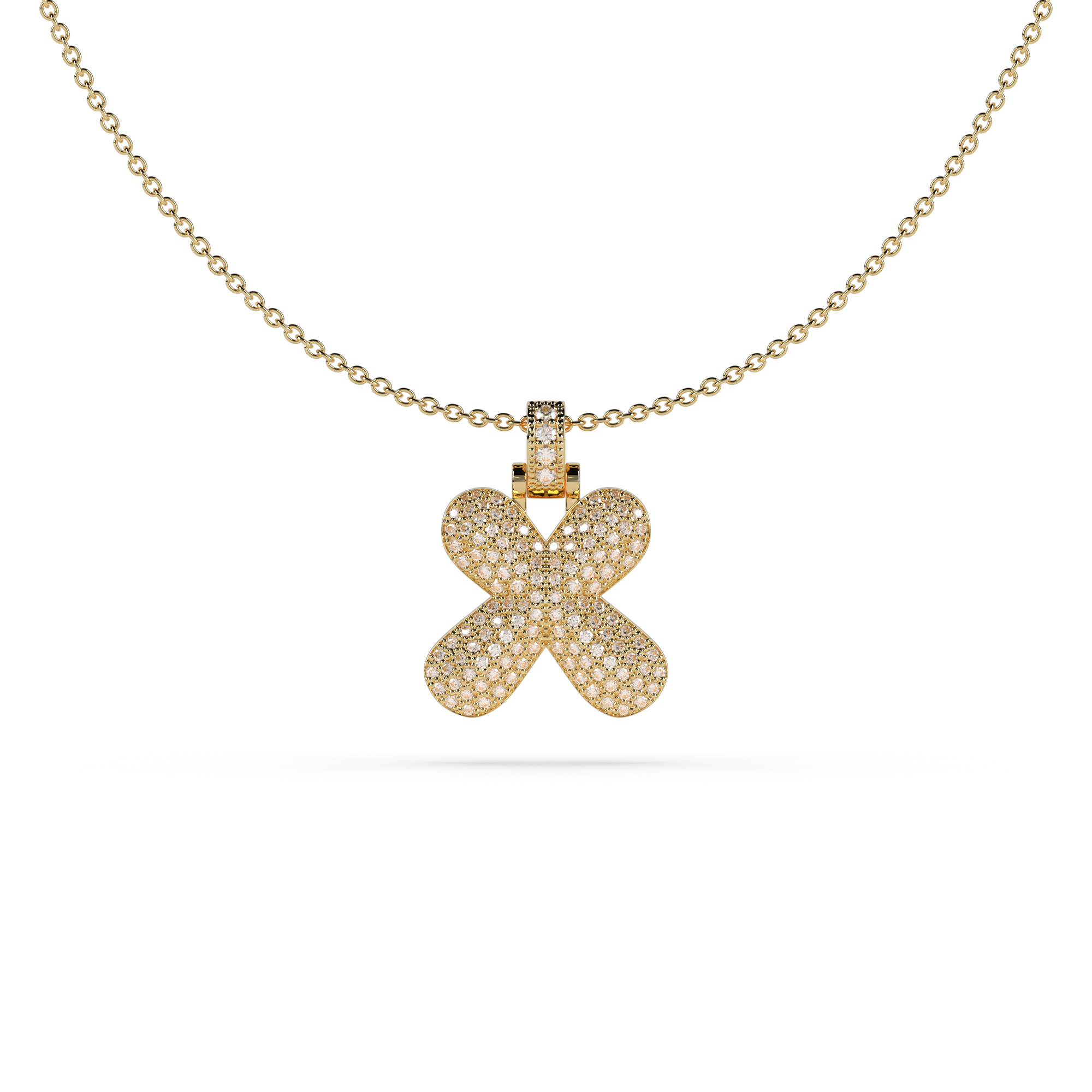 LETTER CHARM NECKLACE