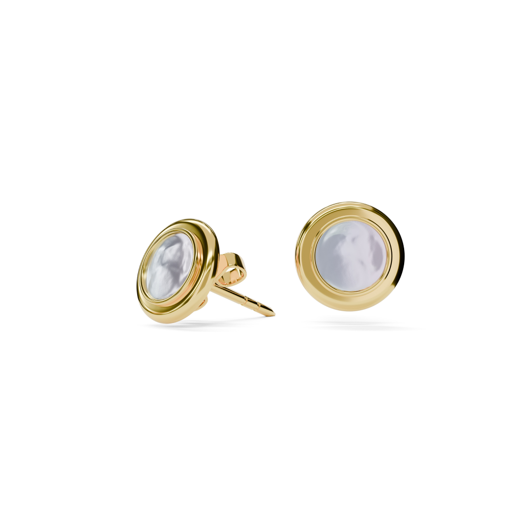 MOTHER OF PEARL EARRINGS