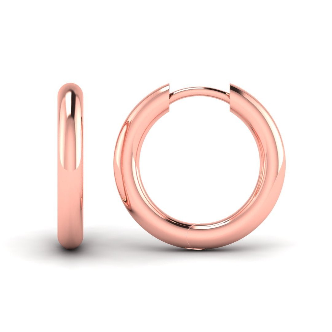 TINY HUGGIE HOOPS