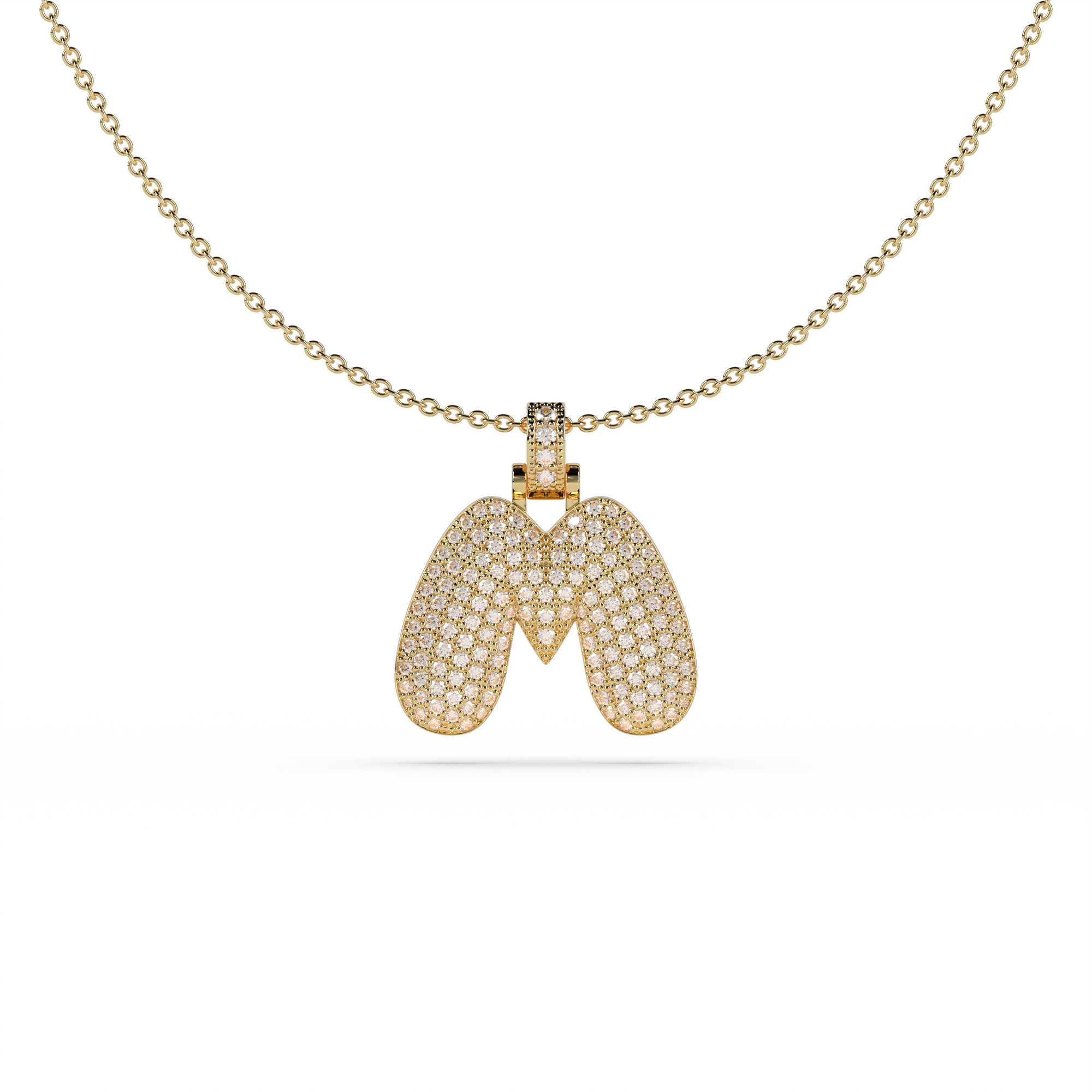 LETTER CHARM NECKLACE