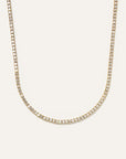 14K Gold Lab Grown Diamond Tennis Necklace