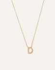 14k Gold Letter Necklace
