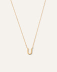 14k Gold Letter Necklace