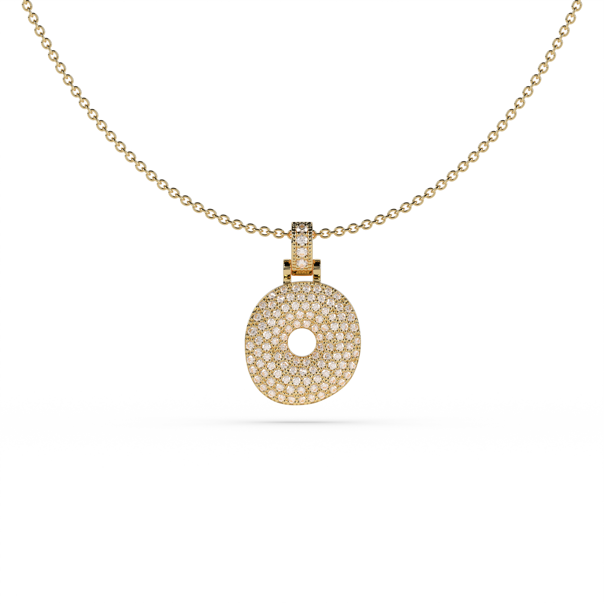 LETTER CHARM NECKLACE