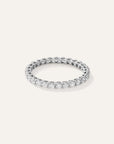 Lab Grown Diamond Round Eternity Band