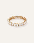 Lab Grown Diamond Oval Eternity Band