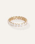 Lab Grown Diamond Oval Eternity Band