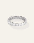 Lab Grown Diamond Oval Eternity Band
