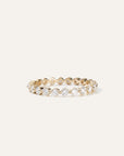 Lab Grown Diamond Single Shared Prong Eternity Band