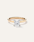 Lab Grown Diamond Princess Comfort Fit Engagement Ring