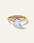 Lab Grown Diamond Round Comfort Fit Engagement Ring