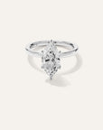 Lab Grown Diamond Marquise Comfort Fit Engagement Ring