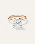 Lab Grown Diamond Princess Comfort Fit Engagement Ring