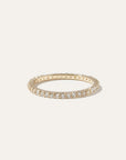 Diamond Shared Prong Eternity Band