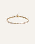 14K Gold Diamond Petite Tennis Bracelet