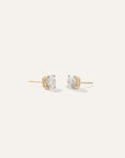 14K Gold Lab Grown Diamond Solitaire Studs